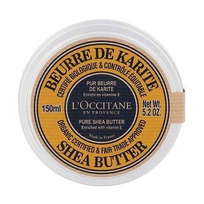 L'Occitane Shea Butter zjemňující tělový balzám s bambuckým máslem 150 ml pro ženy