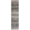 Flair Rugs , Behúň Santiago Camino Black/White, 60x230, čiernobiela, obývacia izba