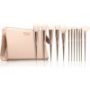 ICONIC London Ultimate Brush Set veľký štetec na púder suchý alebo práškový 1 ks + štetec na bronzer 2 ks + štetec na lícenku a bronzujúci púder 1 ks + štetec na make-up 1 ks + štetec na sypký púder 1