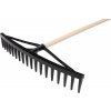 Longbow Hrable 18 zubé, plast, s násadou