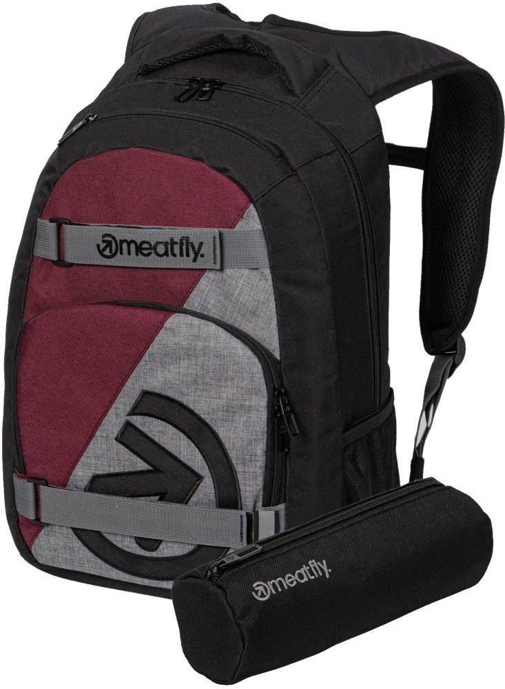 Meatfly Exile Wine/Black/Grey 24 l