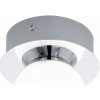 94626 EGLO LED-WL/DL/1 CHROM/WEISS MOSIANO nástenné svietidlo