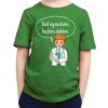 Fajntričko Kids Detské tričko - Keď vyrastiem, budem doktor, Farba zelená, Strih/ Variant UNISEX
