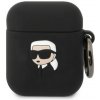 Karl Lagerfeld Apple AirPods 2/1 cover Silicone Karl Head 3D KLA2RUNIKK