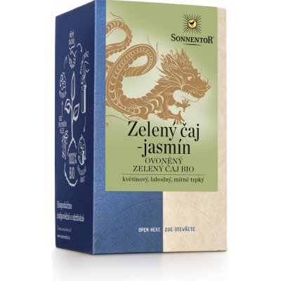 Sonnentor zelený čaj jazmín Bio porc. darčekový 27 g od 3,15 € - Heureka.sk