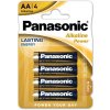 PANASONIC Alkaline Power AA 4ks LR6APB/4BP + záruka 3 roky zadarmo