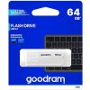 Goodram USB flash disk, USB 2.0, 64GB, UME2, biely, UME2-0640W0R11, USB A, s krytkou