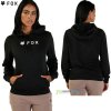 Fox W Absolute fleece Po mikina, čierna, M