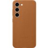 Samsung Kožený zadný kryt pre Samsung Galaxy S23+ Camel (EF-VS916LAEGWW)