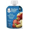 Gerber Natural Kapsička Jablko banán a jahoda ovocná desiata (od ukonč. 6. mesiaca) 90 g