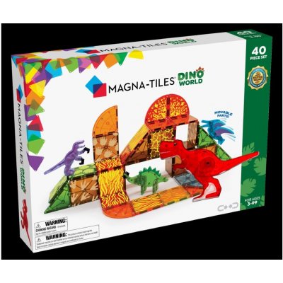 Magna-Tiles Magnetická stavebnica Dino 40 dielov