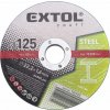 Extol Craft 106920 | Rezný kotúč na oceľ 125x1,6x22,23 mm - balenie 5 ks
