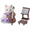 Sylvanian Families Cellistka hedvábná kočka