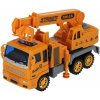 Stavebné auto so žeriavom Truck 18cm