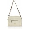 Zellia dámska crossbody kabelka Zlb303 béžovej farby 25 x 18 x 5 cm