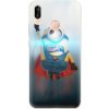 Odolné silikónové puzdro iSaprio - Mimons Superman 02 - Huawei P20 Lite