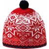 Pletená merino čiapka Kama AW41 Obvod hlavy: 50–56 cm / Farba: červená