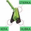 Mostpools 3 v 1 - bazénová kefa, stierka, hubka