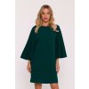 Stylove Elegantné šaty s kimono rukávmi | zelená S426 - EU S S426
