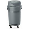 Nádoba na odpadky 80 l s vekom a kolieskami polypropylénová 100027723