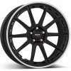Dotz SONOMA dark 8x19 5x112 ET44 Matné čierne lakovanie / leštený límec