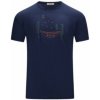 Aclima LightWool 140 Classic Tee Forest Men modrá L