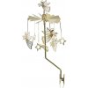 Pluto Design Rotujúca dekorácia na svietnik Gold Angels