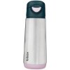 Termoska na pitie sport 500 ml - indigo/ružová