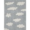 Pre zvieratá: Prateľný koberec Clouds Grey Rozmery koberca: 120x160