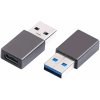 Adaptér C-TECH USB 3.2 Type-C na USB A (CFAM) CB-AD-USB3-CF-AM