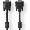 NEDIS kabel VGA (D-SUB)/ zástrčka VGA - zástrčka VGA/ černý/ bulk/ 2m (CCGL59000BK20)