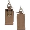 MILTEC MOLLE Radio pouch 6,8x3x15,3 - dark coyote (13493719)