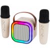 Reproduktor prenosný BLUETOOTH BLOW KARAOKE RGB +2 mikrofóny 10W
