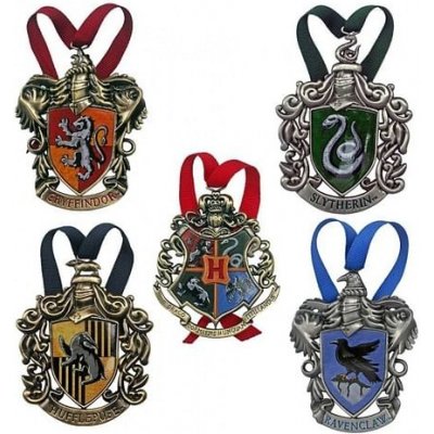 Noble Collection Vánoční ozdoby Harry Potter Bradavice
