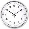 Hama Java, nástenné hodiny, riadené rádiovým signálom, 35 cm, strieborné 185877