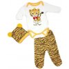3- Dielna súprava malý tiger Farba: Žltá, Veľkosť: 3m