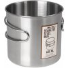 Mil-Tec® Mil-Tec nerezový hrnček sklápacia rukoväť 600 ml