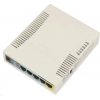 MikroTik RouterBOARD RB951Ui-2HnD, 600MHz CPU, 128MB RAM, 5x LAN, integ. 2.4GHz Wi-Fi, vrátane. Licencia L4