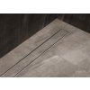 ESS Project Drain - Sprchový žľab 800x62 mm, s roštom, brúsená nerezová oceľ
