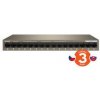 Tenda TEG1016M - 16-port Gigabit Ethernet Switch, 10/100/1000 Mbps, Fanless, Kov 75011925