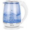 ECG RK 2020 White Glass, rýchlovarná kanvica, 2l RK 2020 WG