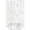 Wimex Vrecko číre (OPP) s krížovým dnom Hviezdy zlaté 14,5 x 23,5 + 6 cm (10