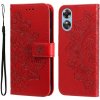 VSETKONAMOBIL 52908 ART MANDALA Peňaženkové puzdro Oppo A17 červené