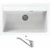 Alveus ATROX 40 white 11 + Alveus RIVIERA X chrom