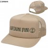 Captain Fin Core Captain Trucker hat, khaki, OS