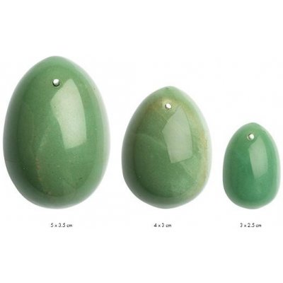 La Gemmes - Yoni Egg Set Jade (L-M-S)