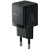 Nabíjačka do siete Baseus Palm 20W 1xUSB-A 1xUSB-C PD QC 3.0 (P10111608113-00) čierna