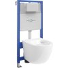 Mexen Fenix Slim, podomietkový modul a závesné WC Lena, biela, 6103322XX00