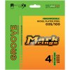 Markbass Groove NP 4 035-100 - Struny na basgitaru. Extra tenký prierez: 035 055 080 100, 4 struny - niklom potiahnutá oceľ, dlhá menzúra | MB4GVNP35100LS