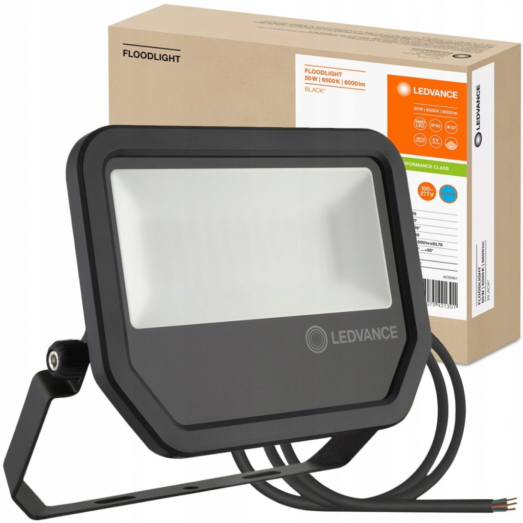 Osram Ledvance FLOODLIGHT 50 W 6500 K IP65 BK studená biela